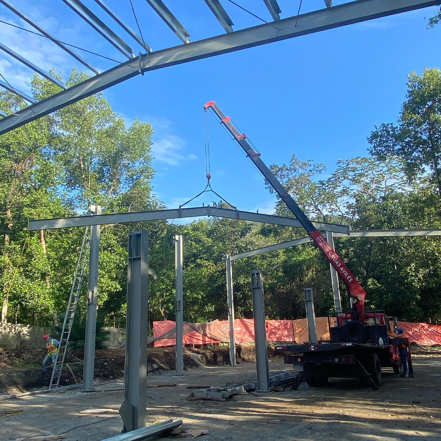 Proceso de instalación de nave industrial